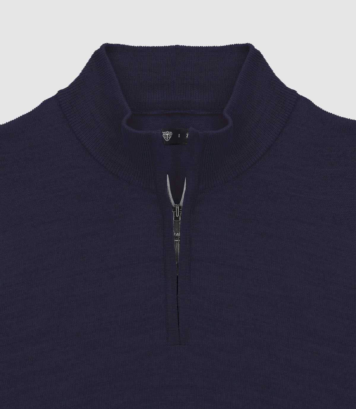 Pull col montant marine - IZAC