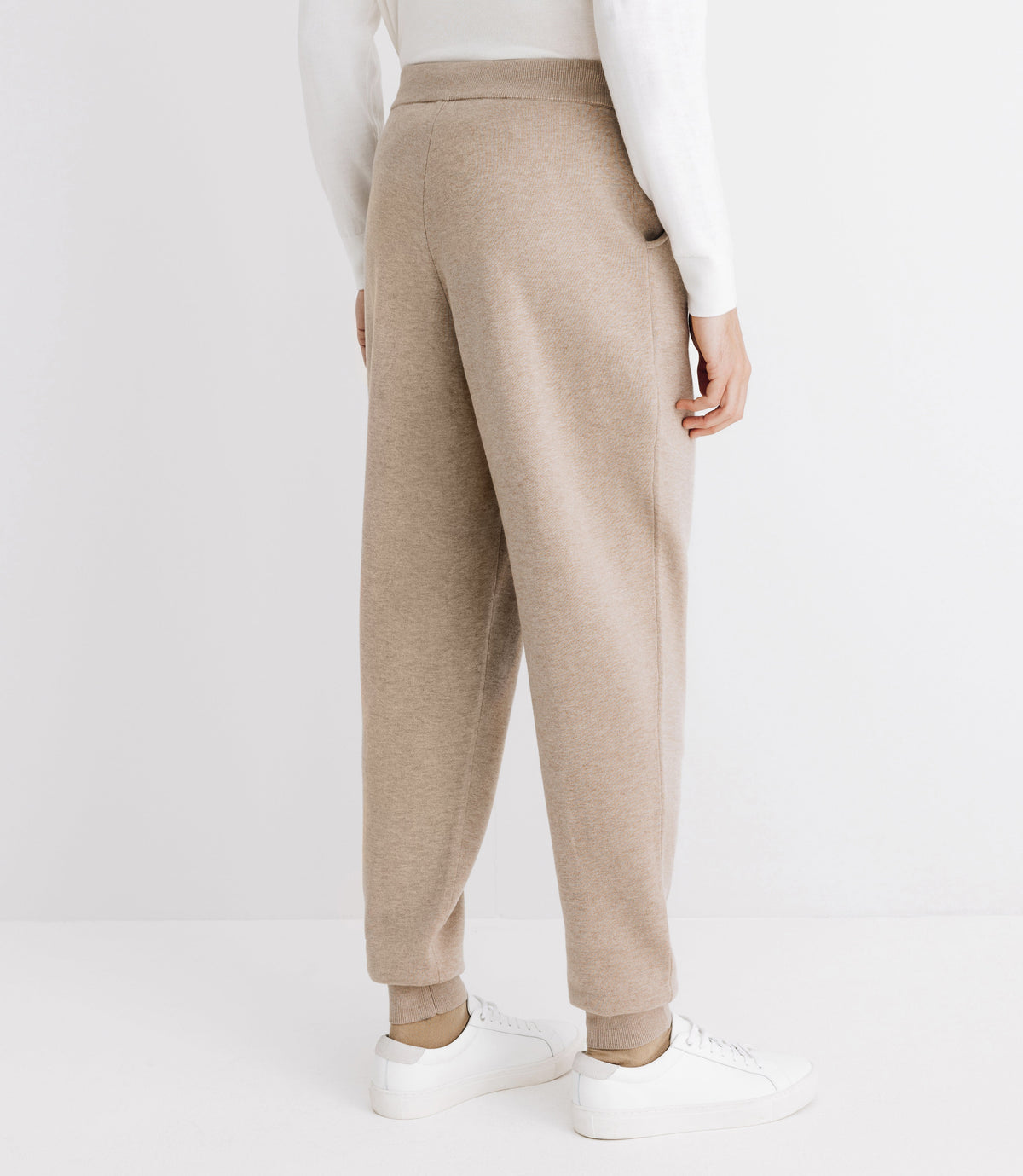 Jogging en maille beige - IZAC