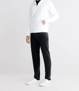 Pull gilet à capuche blanc - IZAC