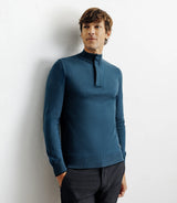 Pull col montant demi zippé canard - IZAC