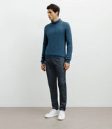 Pull col roulé uni canard - IZAC