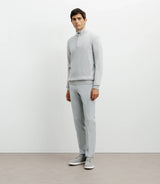 Pull col montant gris chiné - IZAC