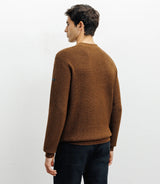 Pull col rond bronze - IZAC