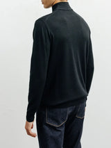 Pull col cheminée noir - IZAC