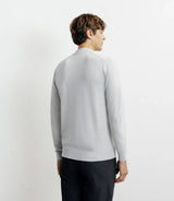 Pull col cheminée gris chiné - IZAC