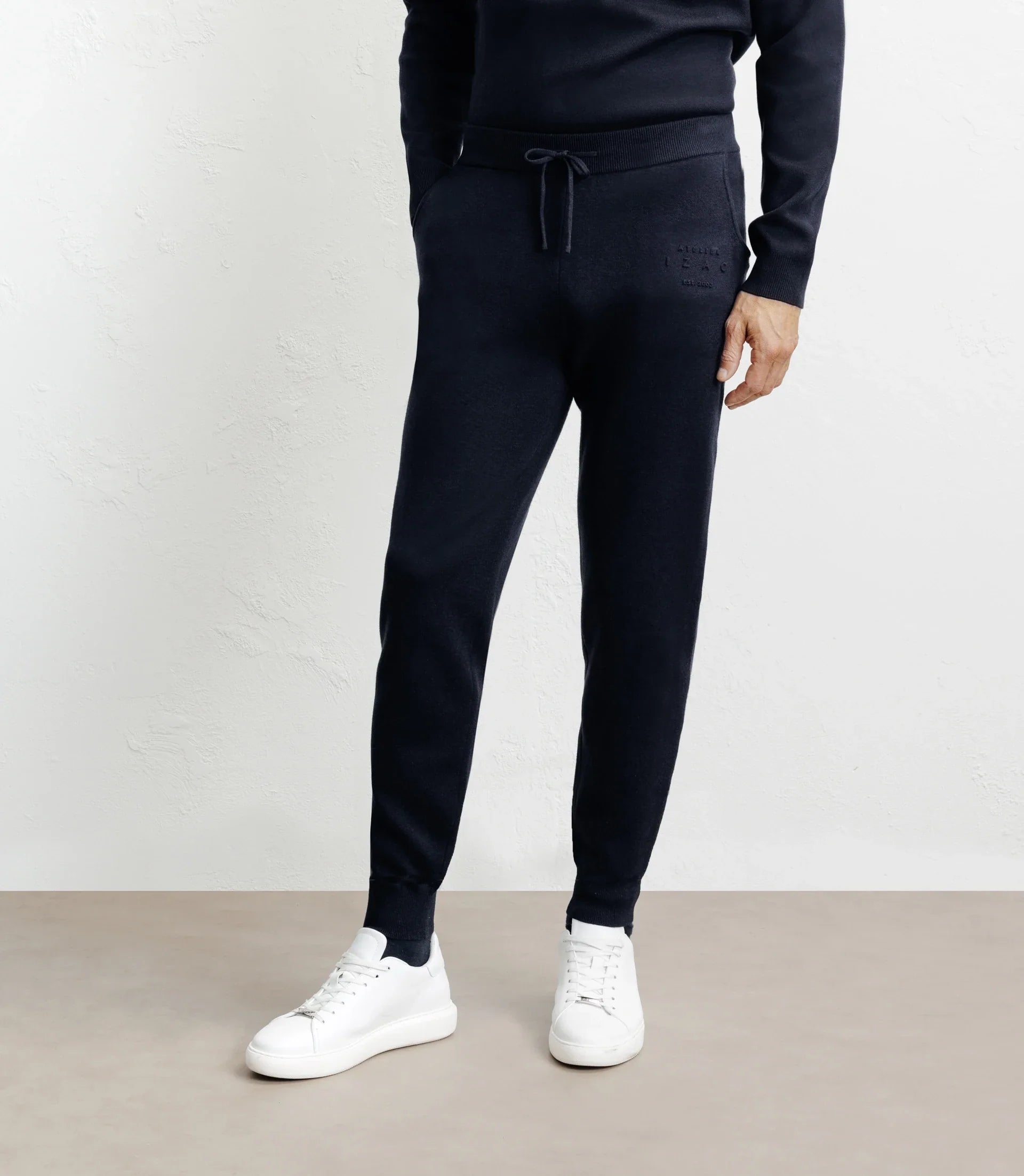 Pull en maille marine - IZAC