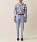 Pantalon ville Bleu - clair "Izurro" - IZAC