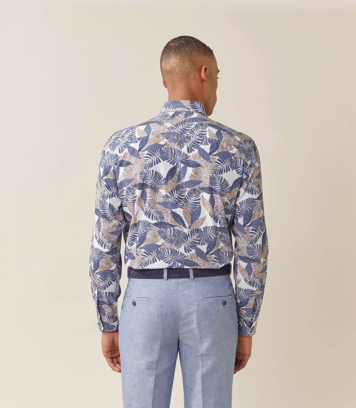 Pantalon ville Bleu - clair "Izurro" - IZAC