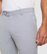 Pantalon ville à rayures blanc "Balao" - IZAC