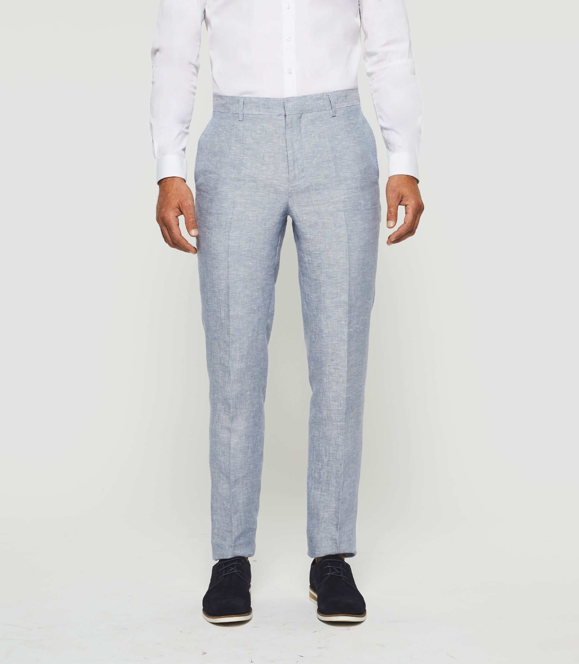 Pantalon ville bleu ciel "Bieloc" - IZAC