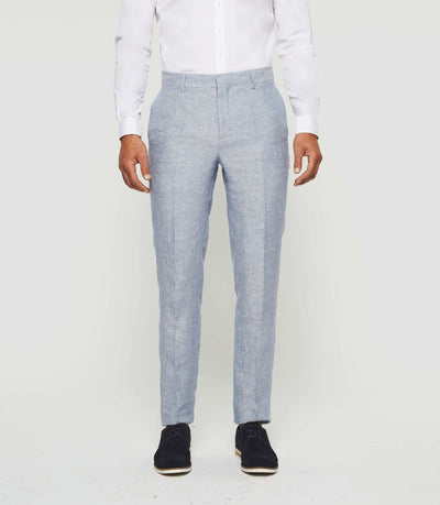 Pantalon ville bleu ciel "Bieloc" - IZAC