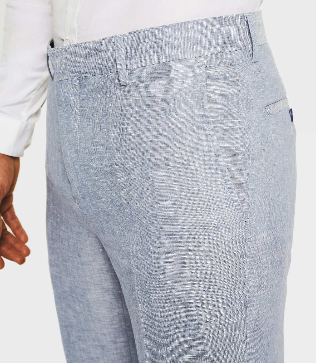 Pantalon ville bleu ciel "Bieloc" - IZAC