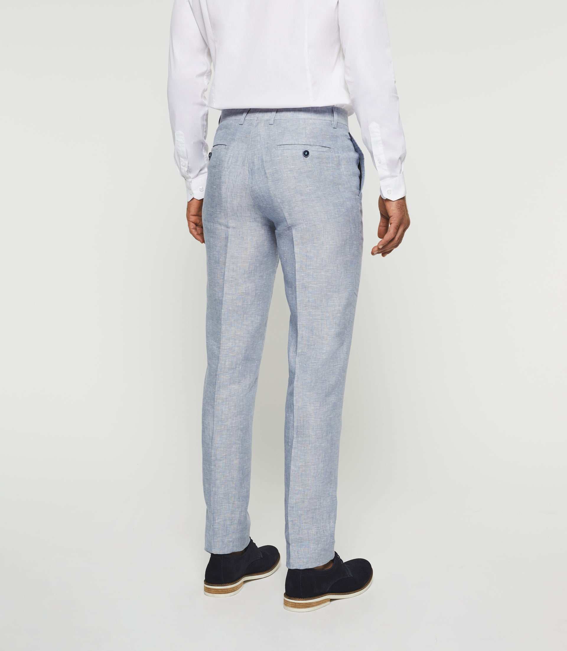 Pantalon ville bleu ciel "Bieloc" - IZAC