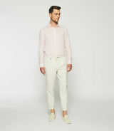 Pantalon ville en lin beige BALICIO - IZAC