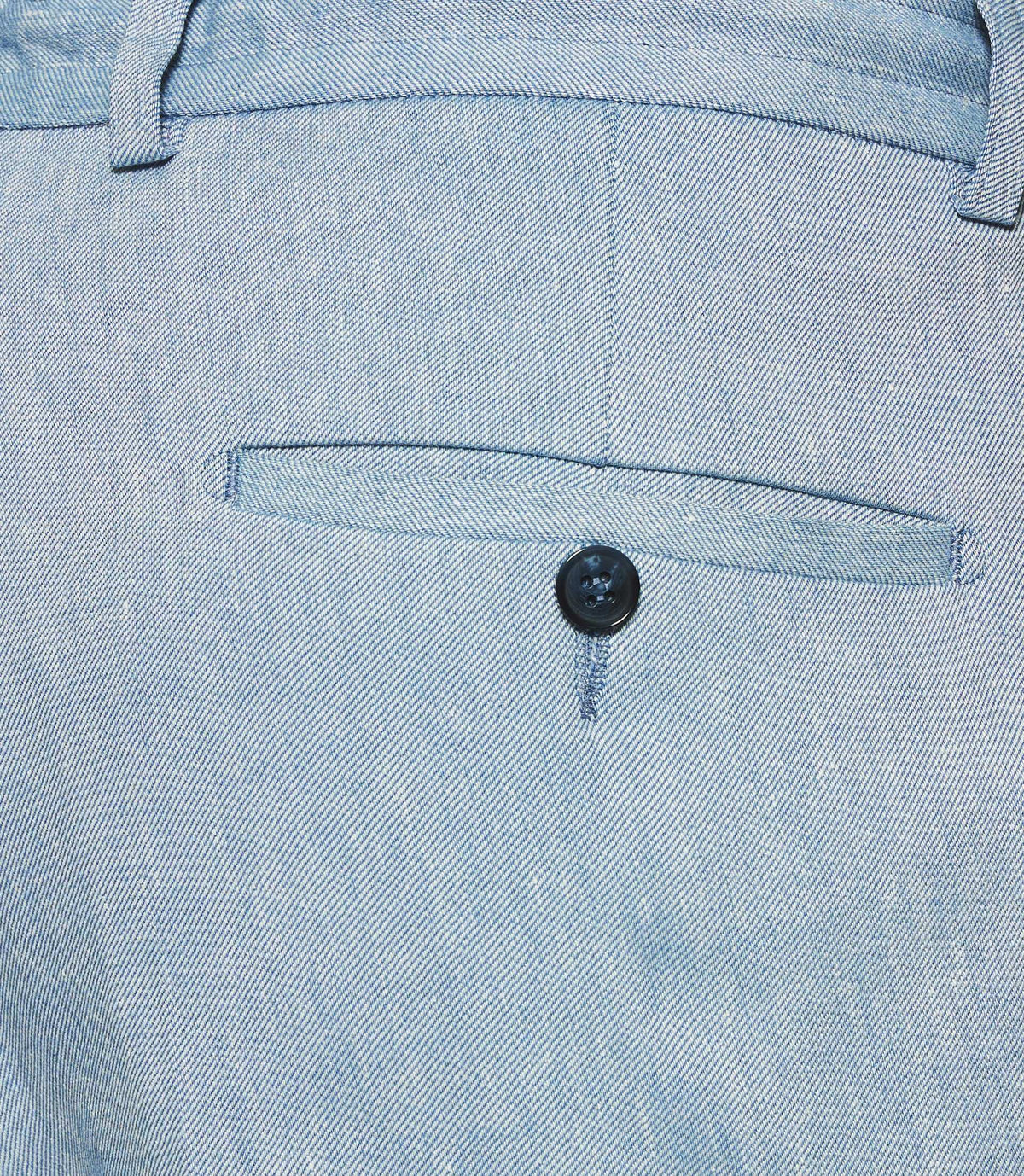 Pantalon ville en lin bleu ciel BALICIO - IZAC