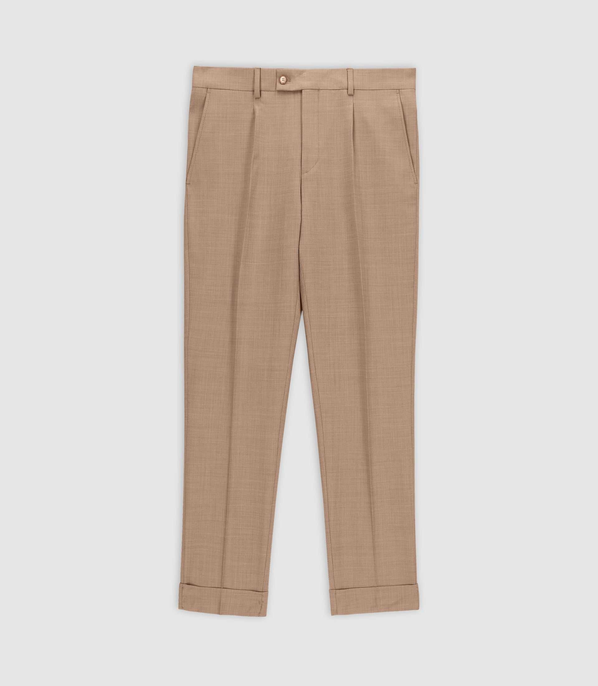 Pantalon ville camel BARI - IZAC