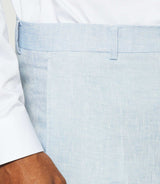 Pantalon en lin bleu ciel BCELESTE - IZAC