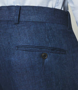 Pantalon séparable en lin marine BCHANCE - IZAC