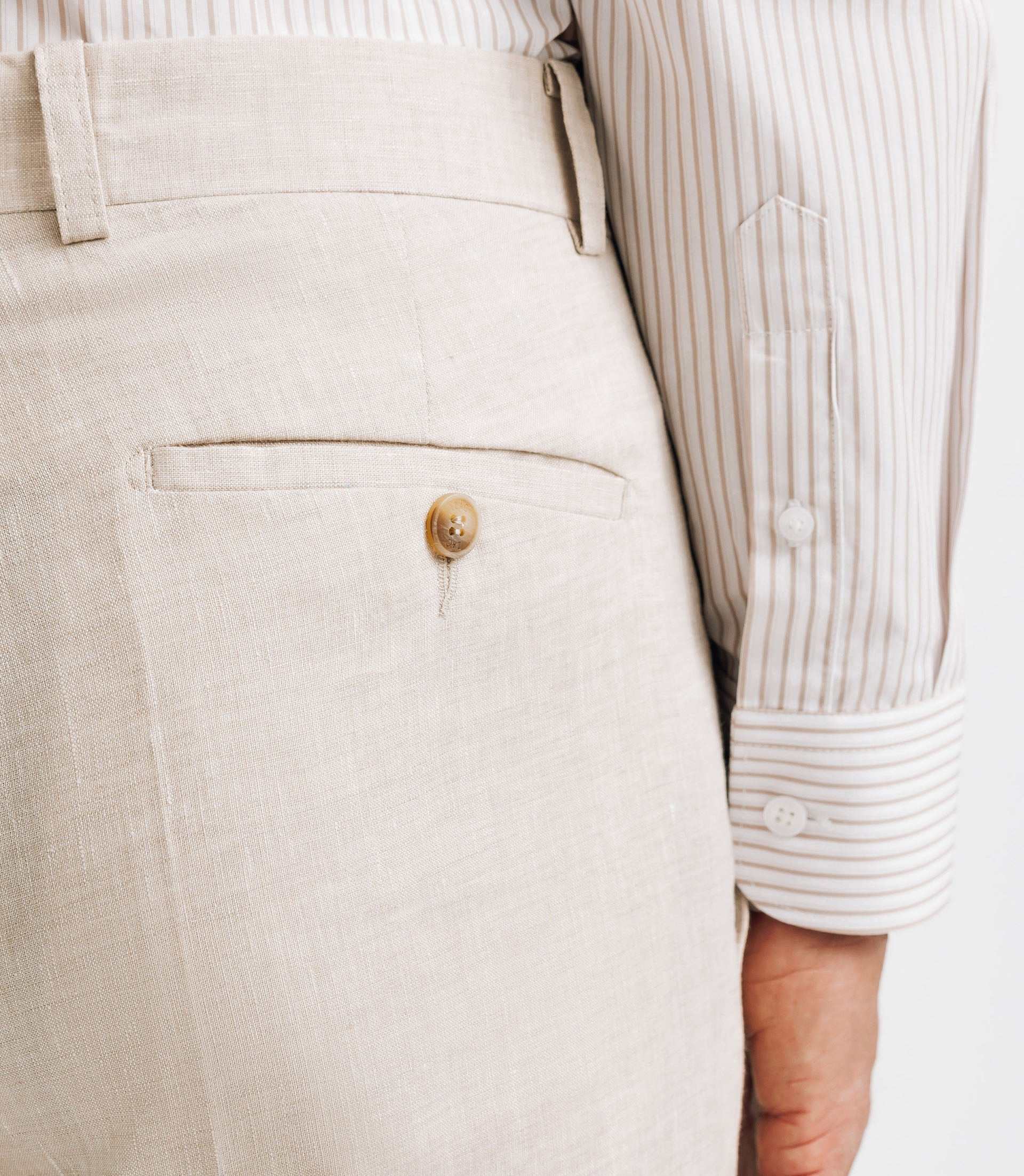 Pantalon ville beige - IZAC