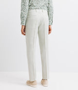 Pantalon ville 100% lin vert eau - IZAC