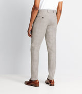 Pantalon ville à carreaux marron - IZAC