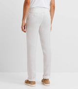 Pantalon ville 100% lin blanc - IZAC