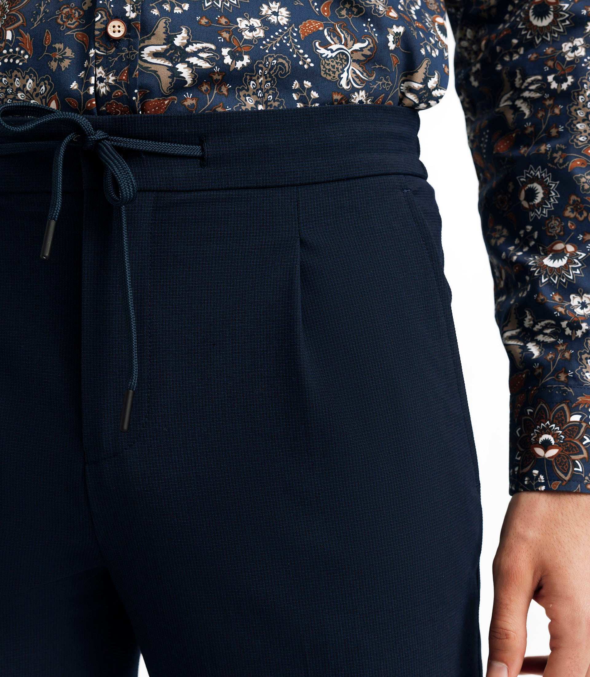 Pantalon ville armuré bleu marine - IZAC