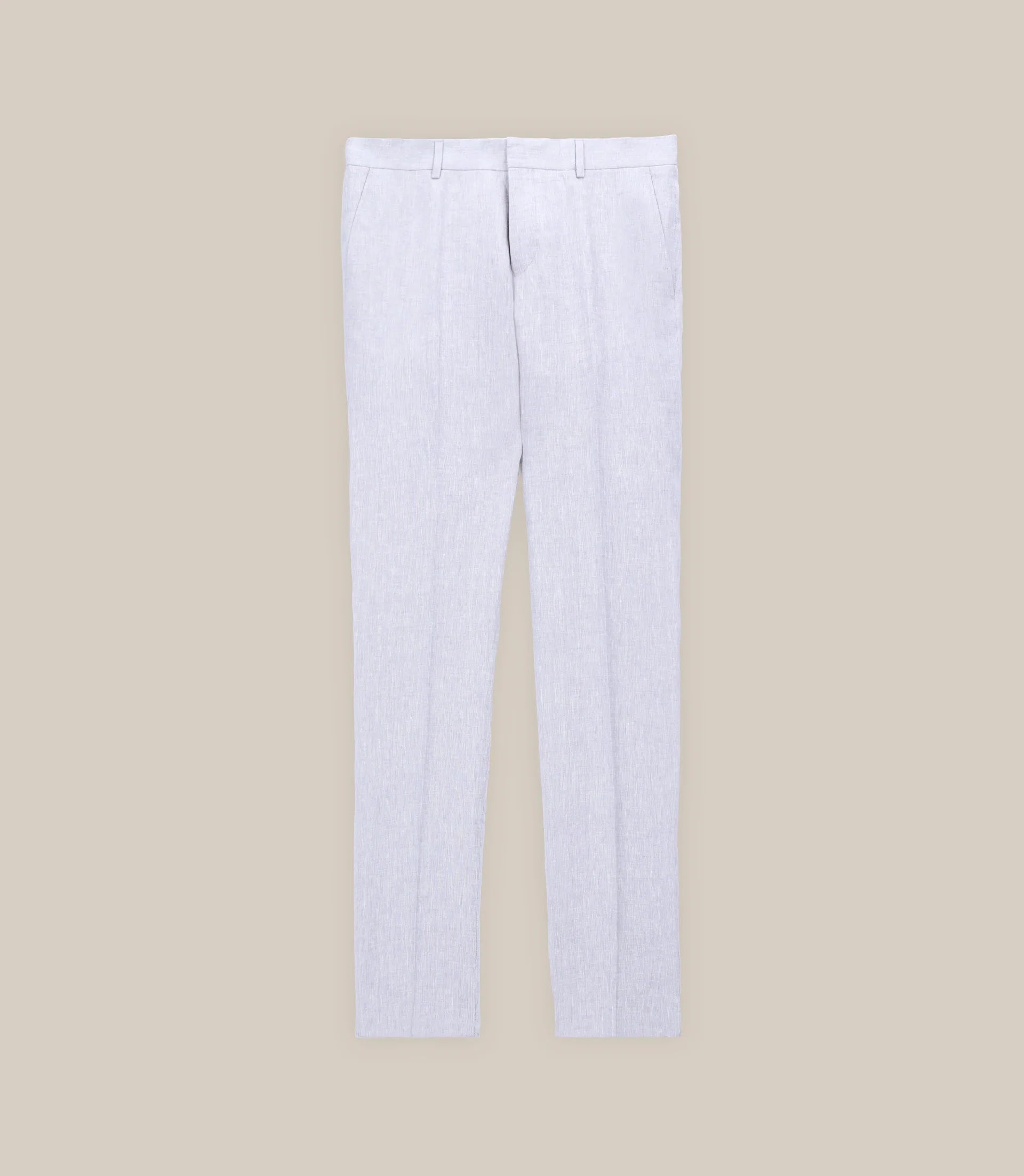 Pantalon ville 100% lin gris - IZAC