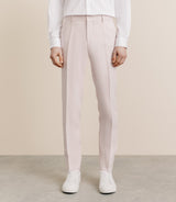 Pantalon 100% lin rose - IZAC