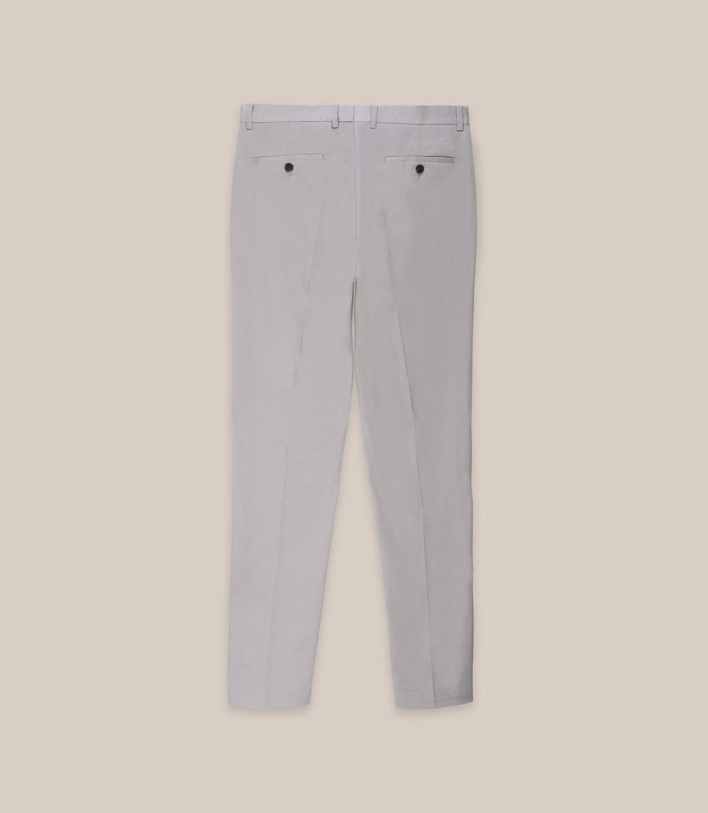Pantalon taille mi - haute beige - IZAC