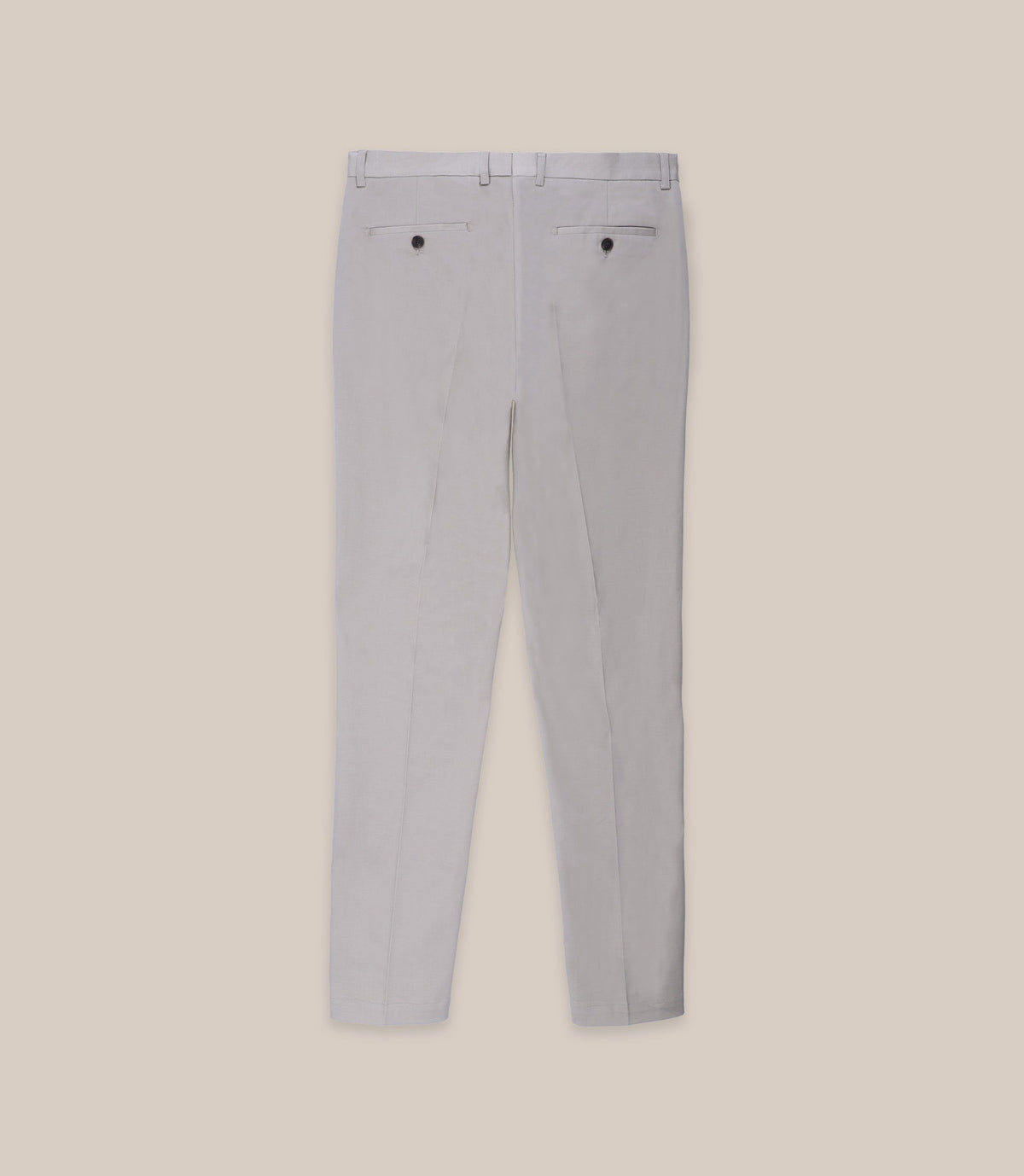 Pantalon taille mi - haute beige - IZAC