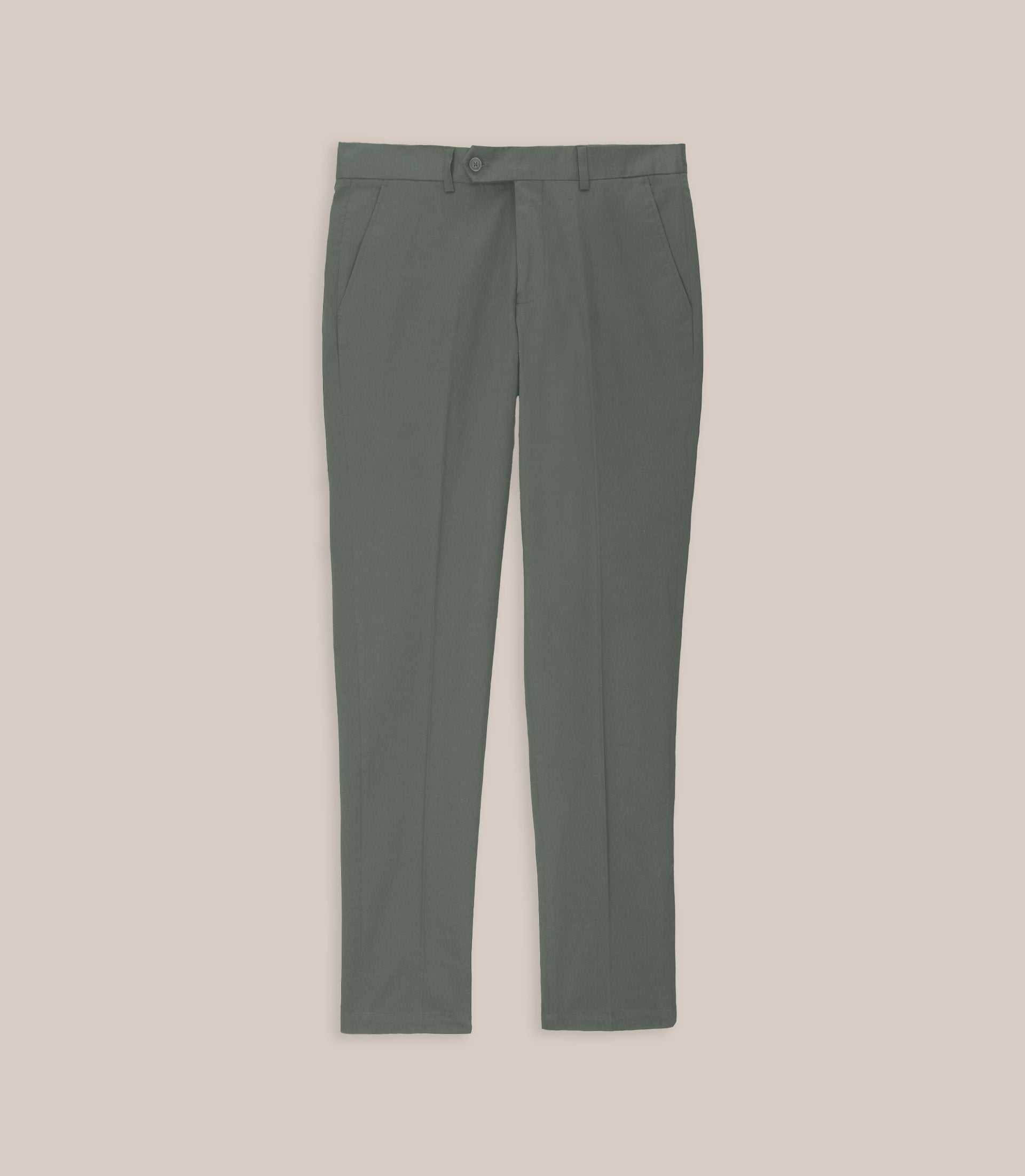 Pantalon taille mi - haute kaki - IZAC