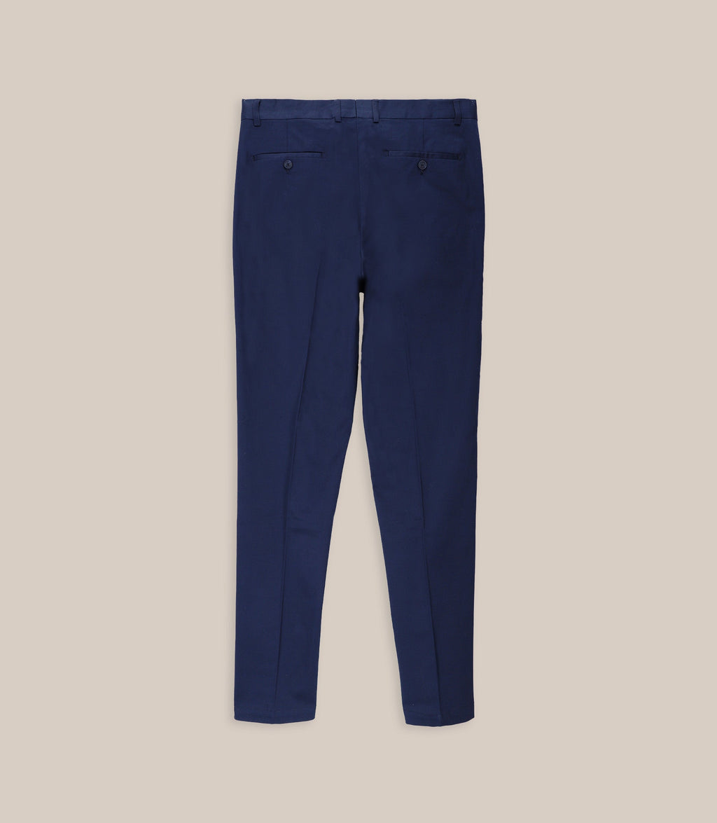 Pantalon taille mi - haute marine - IZAC