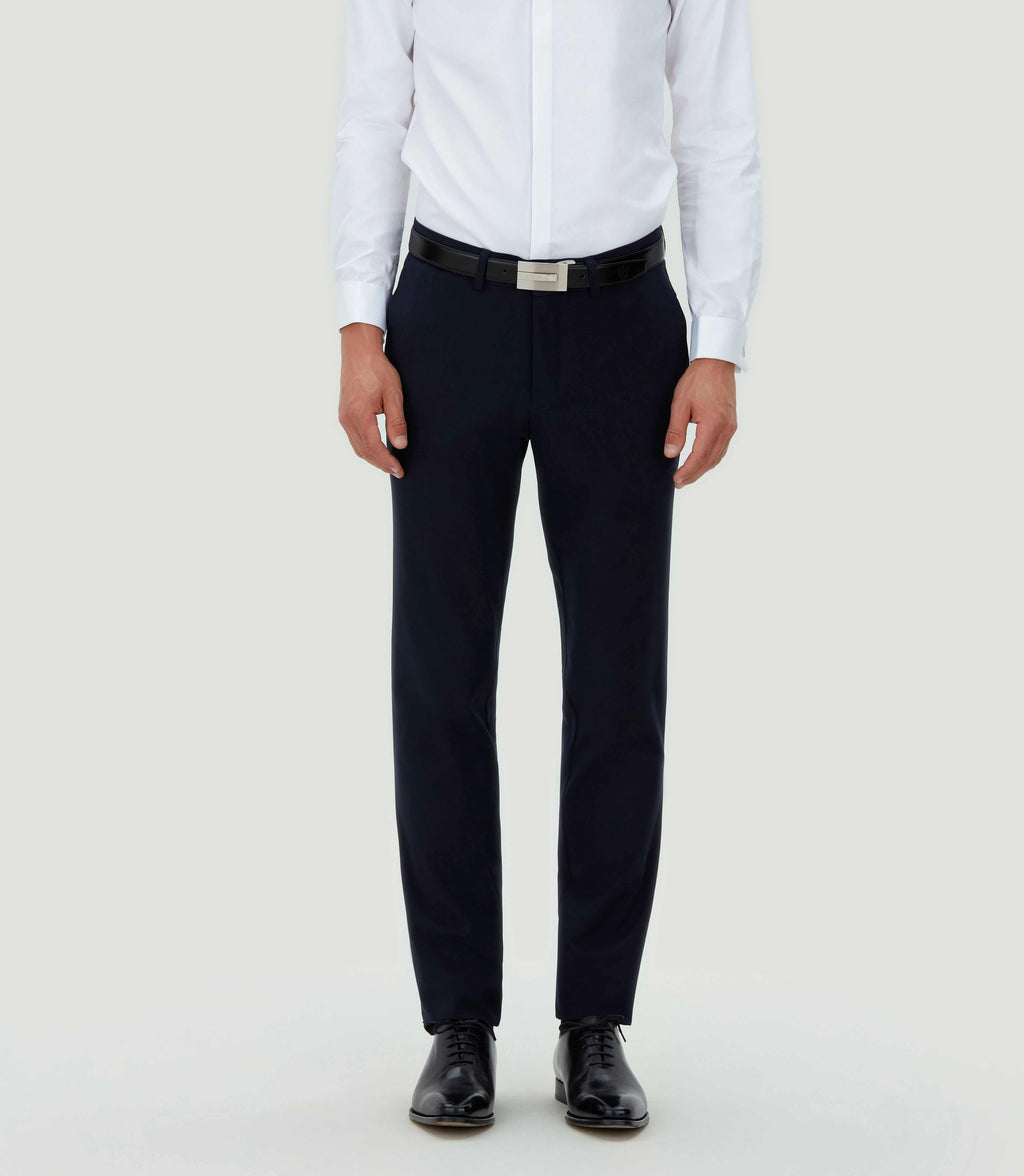 Pantalon ville slack navy "Naos" - IZAC