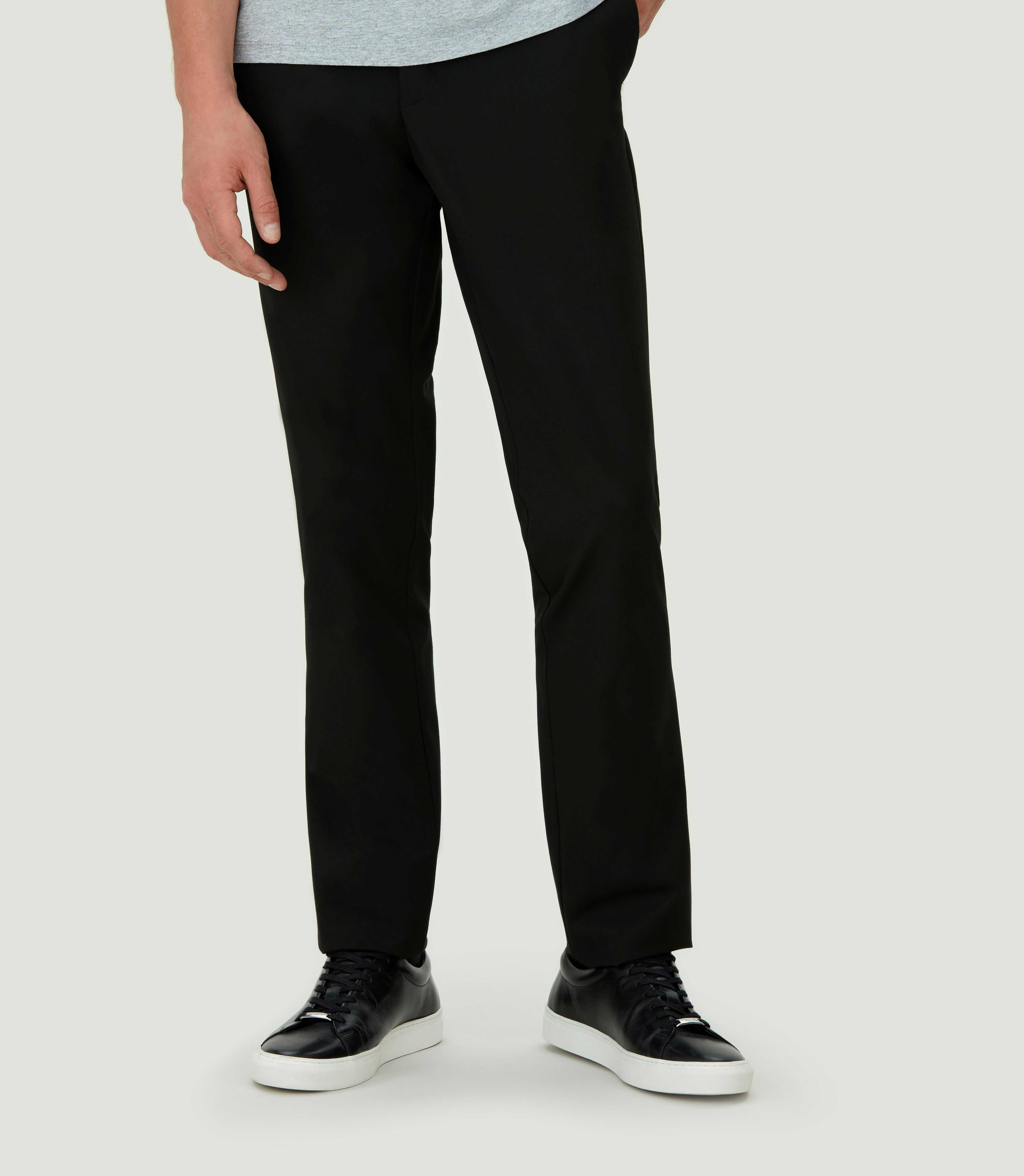 Pantalon ville slack noir "Naos" - IZAC