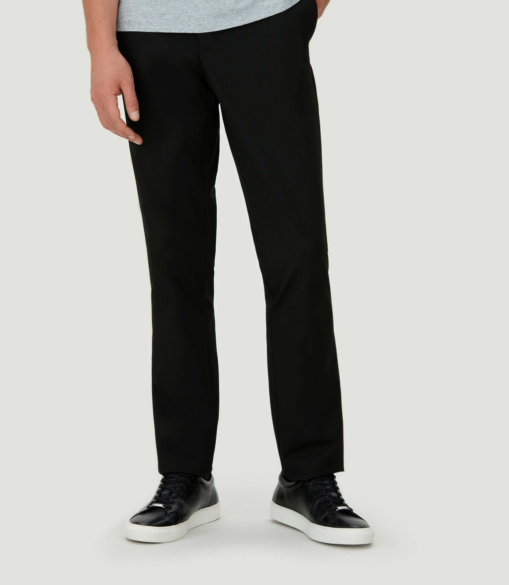 Pantalon ville slack noir "Naos" - IZAC