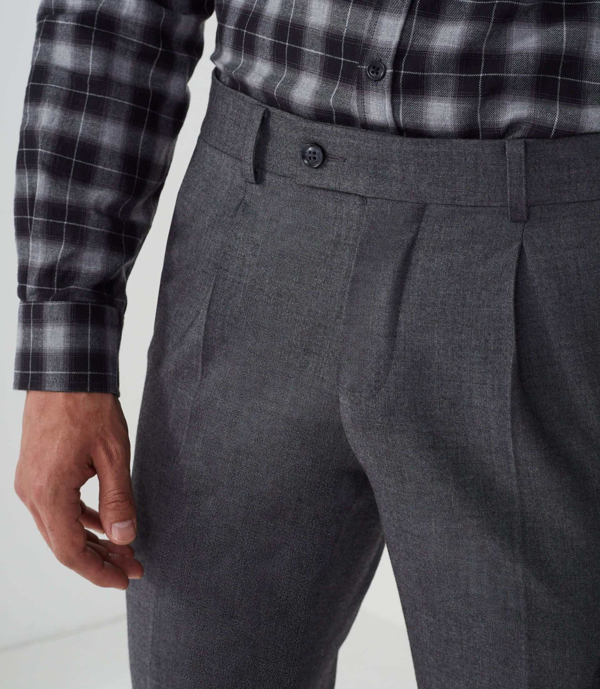 Pantalon ville gris foncé "Gvelouto" - IZAC