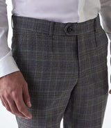 Pantalon ville Prince de Galles gris "Gvintage" - IZAC