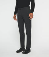 Pantalon ville uni bi - stretch gris moyen FAOR - IZAC