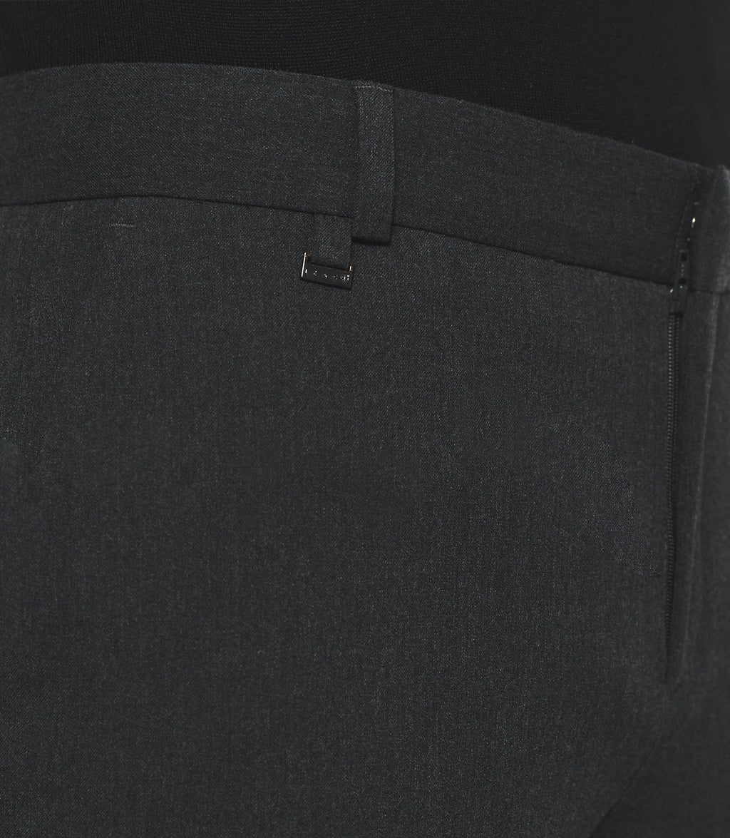 Pantalon ville uni bi - stretch gris moyen FAOR - IZAC