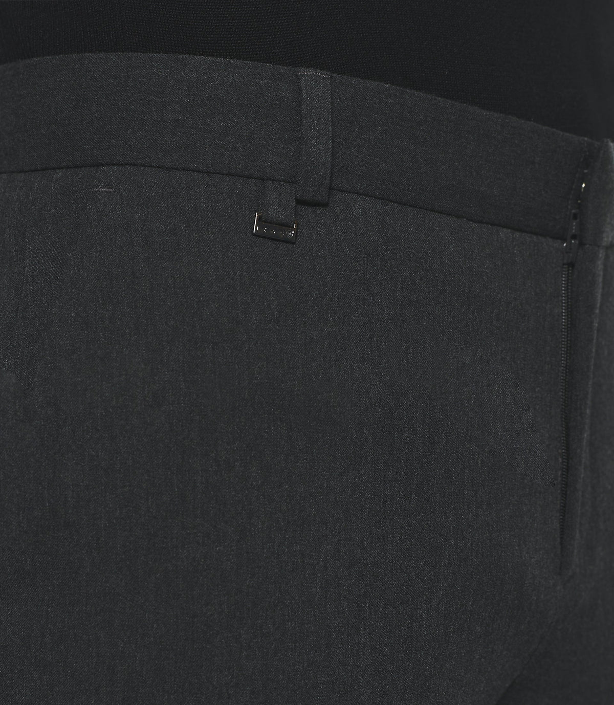 Pantalon ville uni bi - stretch gris moyen FAOR - IZAC