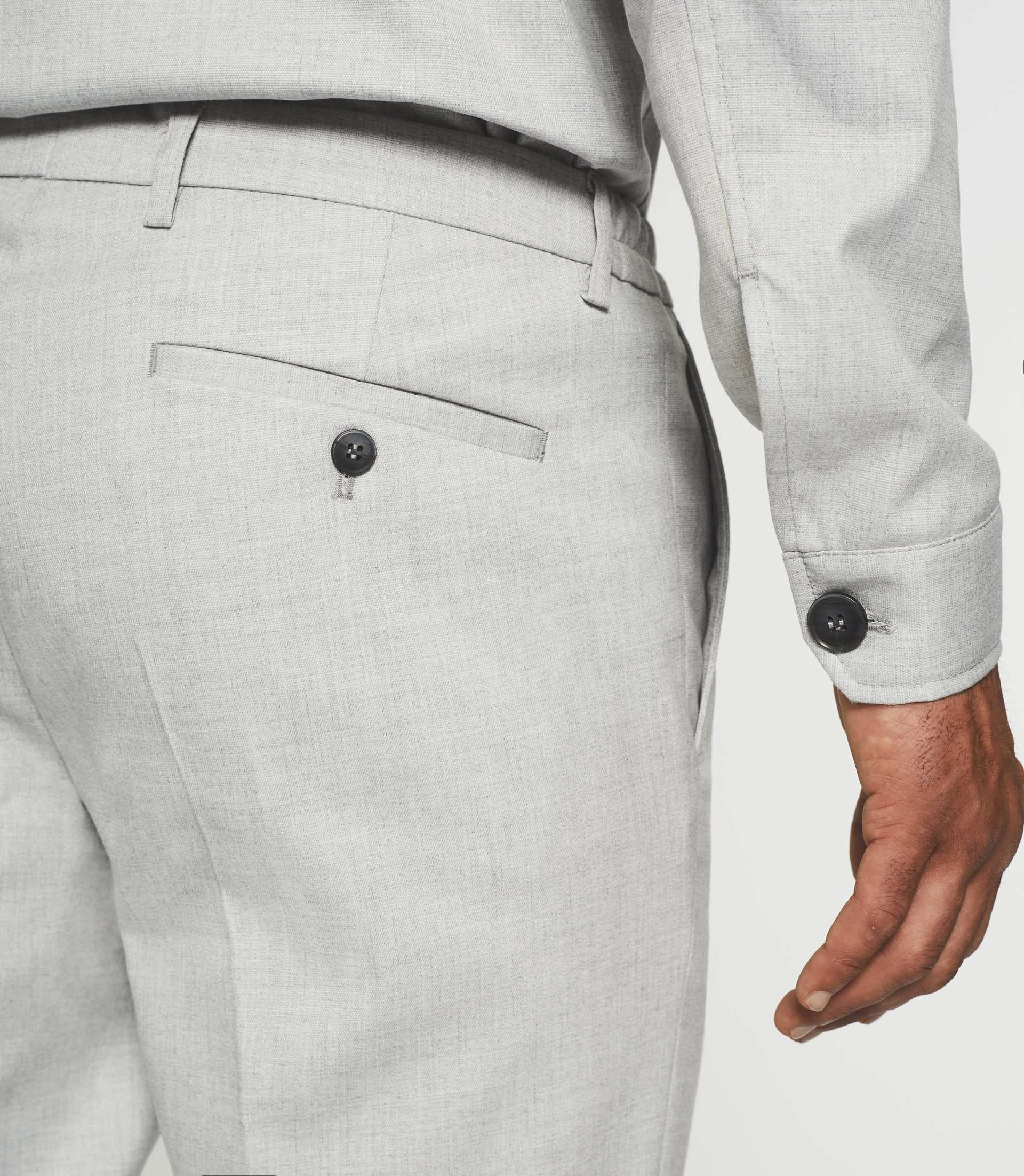 Pantalon ville gris clair FSMASH - IZAC