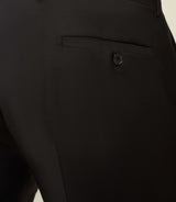 Pantalon ville en laine noir LIBREBT - IZAC