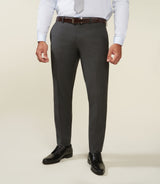 Pantalon ville en laine gris anthracite LIMONEBT - IZAC