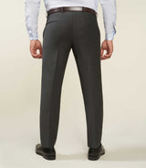 Pantalon ville en laine gris anthracite LIMONEBT - IZAC
