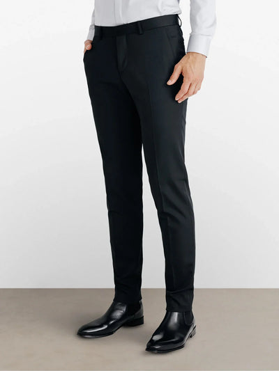 Pantalon ville séparable tissu technique noir - IZAC