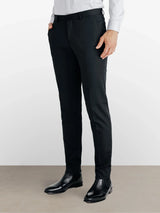 Pantalon ville tissu technique noir - IZAC