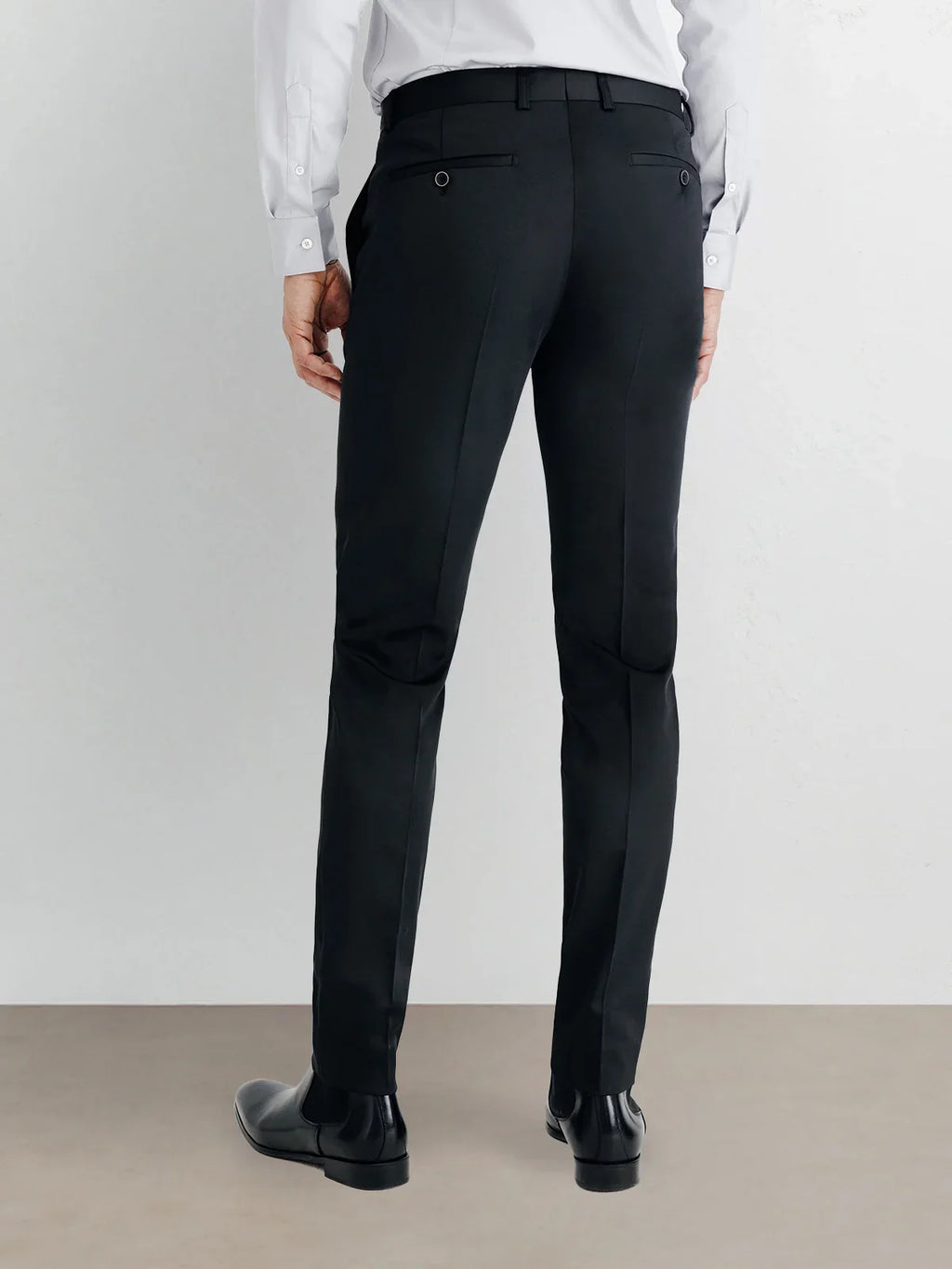 Pantalon ville tissu technique noir - IZAC