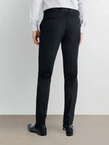 Pantalon ville tissu technique noir - IZAC