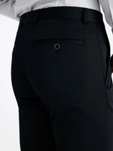 Pantalon ville tissu technique noir - IZAC